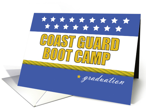Coast Guard Boot Camp Graduation Military card (1508730)