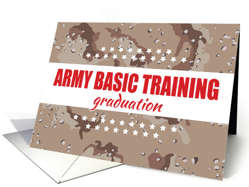 Army Basic Training Graduation Congratulations Military card (1508988)
