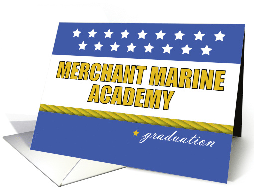 Merchant Marine Academy Graduation Congratulations with... (1509244)