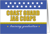Coast Guard JAG Corps Training Graduation Judge Advocate General card