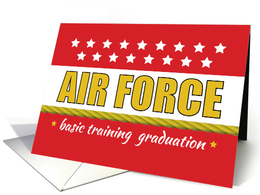 Air Force Basic Training Graduation Congratulations with... (1510522)