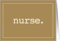 Nurse Definition on...