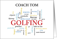 Golf Coach Custom...