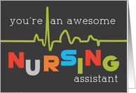 Nursing Assistants Day Awesome card