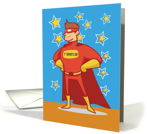 First Fathers Day Superhero card (1516788)