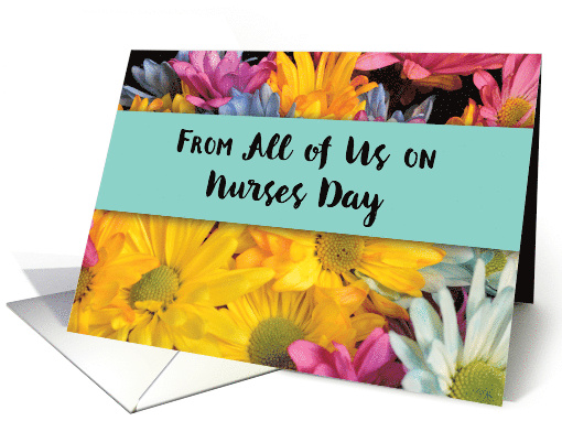 From All of Us Nurses Day Thanks Gerbera Daisies card (1519528)