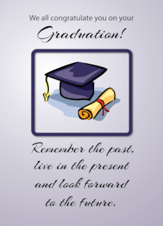 From All of Us Graduation Remember the Past