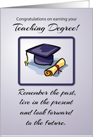 Teaching Degree...