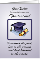 Custom Relation Graduation Remember the Past card