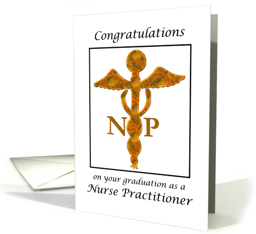 Nurse Practitioner Graduation Congratulations Antique... (1521348)