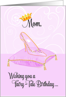Mom Fairy Tale Cinderella Birthday card