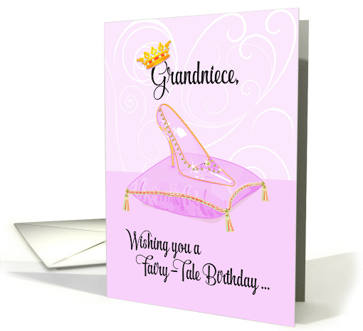 Grandniece Fairy Tale Cinderella Birthday card (1536654)