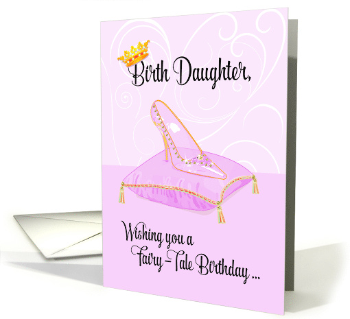 Birth Daughter Fairy Tale Cinderella Birthday card (1536662)