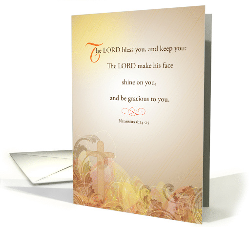 Prayer Card Homeless Lord Bless and Keep card (1558796)