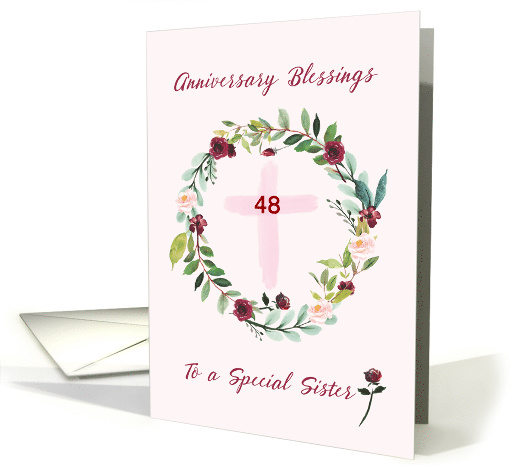 Custom Year Nun Religious Sister Anniversary Blessings... (1560592)