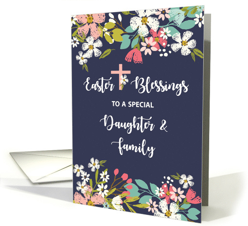 Daughter and Family Easter Blessings of Risen Christ... (1561366)