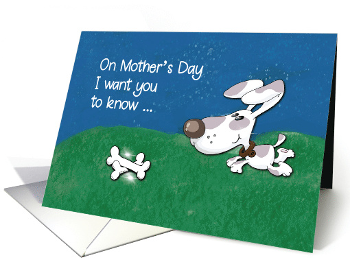 From Daughter Mothers Day Best Doggone Mom card (1570822)