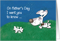 From Pet Dog Fathers Day Best Doggone Dad card