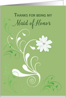 Maid of Honor Thank...