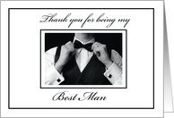 Best Man Thank You...