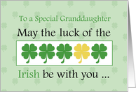 Granddaughter Luck...