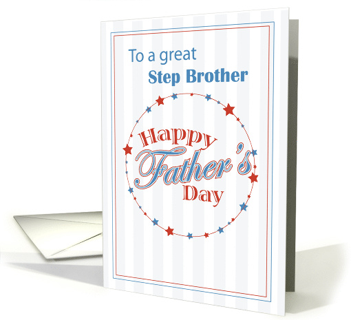 Step Brother Fathers Day Baseball card (407056)