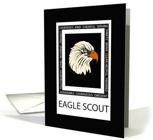 Thank You Eagle Scout Virtues card (418066)