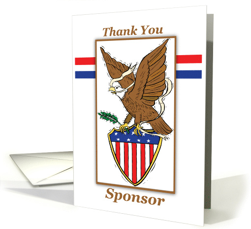 Sponsor Thank You for Help on Eagle Scout Project card (418067)