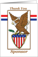 Sponsor Thank You for Help on Eagle Scout Project card