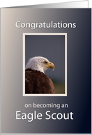 Eagle Scout Congratulations card