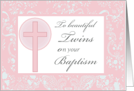 Twin Girls Baptism...