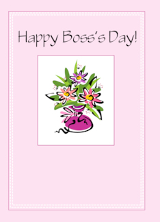 Boss's Day with Pink...
