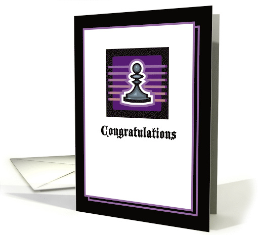 Chess Victory Congratulations card (504909)
