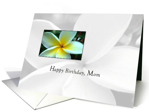 Happy Birthday Mom Flower card (560399)