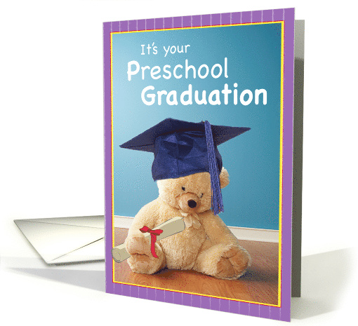 preschool graduation card 564354