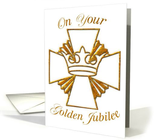 Golden Jubilee Priest card (571105)