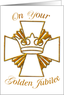 Golden Jubilee Priest card