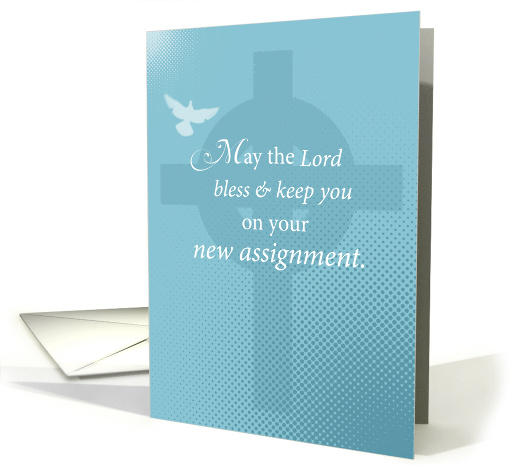 Religious New Assignment Dove card (571175)