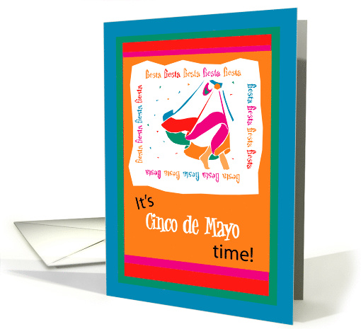 Cinco de Mayo Fiesta Dancers card (574309)