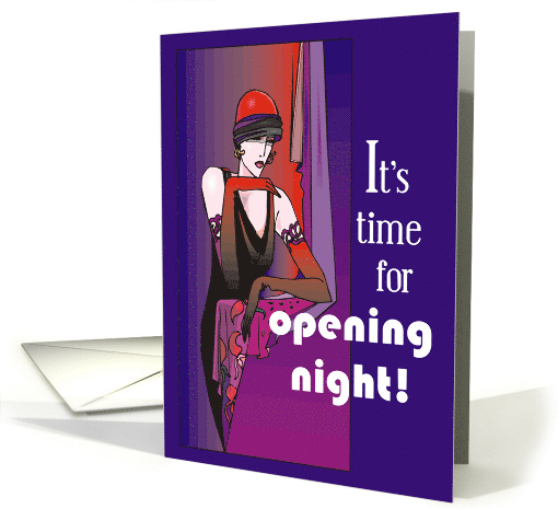 Musical Theater Flapper Congratulations card (584941)