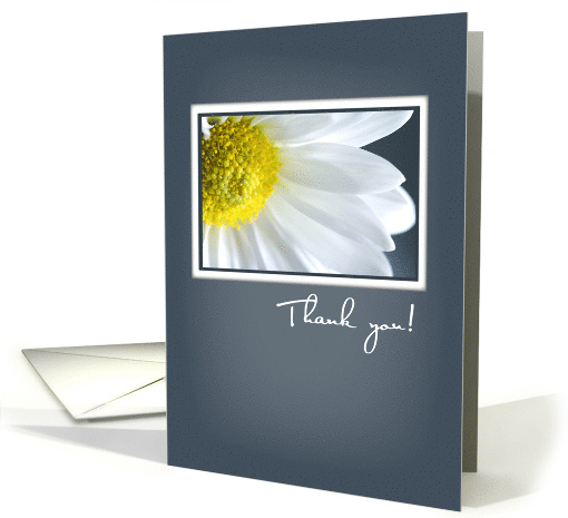 Thank You Daisy for Help and Support card (592332)