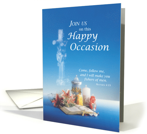 Ordination Celebration Invitation card (625815)