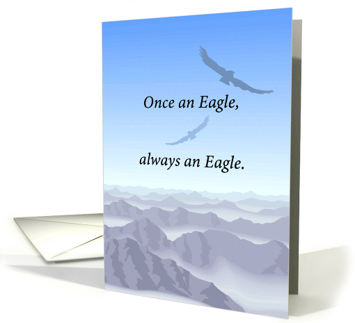 Once an Eagle Congratulations Eagle Scout card (665058)