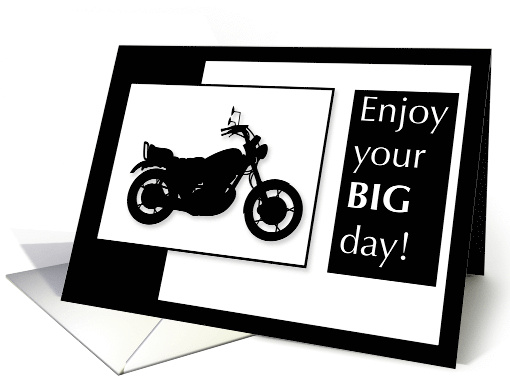 Motorcycle Birthday card (669650)