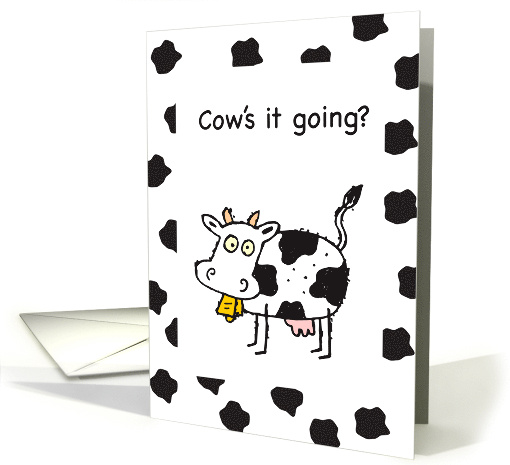 Thinking of You Cow card (670271)