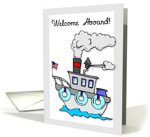 New Employee Welcome Aboard to the Team card (671301)