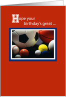 All Sports Birthday