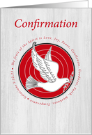 Confirmation Gifts of the Holy Spirit card