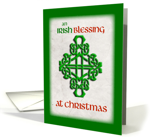 Irish Blessing at Christmas card (722811)