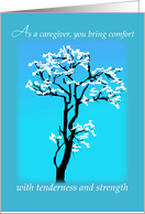 Caregiver Comfort Tree card